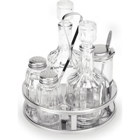 Service Huile Vinaigre Moutarde Sel Poivre H 170 mm - Was Germany
