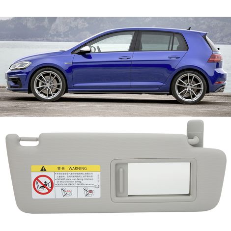 Pare-Soleil Intérieur Droite pour Auto 5GG857552 Gris ABS et Textile Remplacement pour MK7 2014‑2017 (1/5)