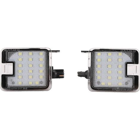 Luz de cortesía LED bajo el espejo retrovisor para Ford Focus 3 Kuga 2 S-Max WA6 Canbus Lámpara de espejo CV6Z13B374A CV6Z13B375A() (1/3)