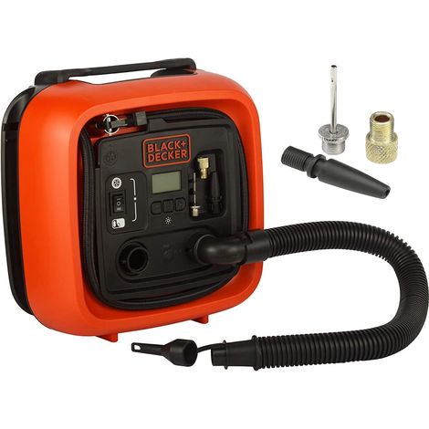 Compressore Portatile Black Decker ASI400 Xj 12V Capacità 160 Psi (1/5)