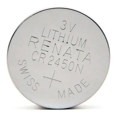 Pile bouton renata CR2450N transparent 3 volts lithium