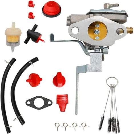 Compatible avec le carburateur 631720 Moteur vertical à 2 temps pour moteurs Tecumseh 640290 640263 AV520 TV085XA 3HP (1/4)