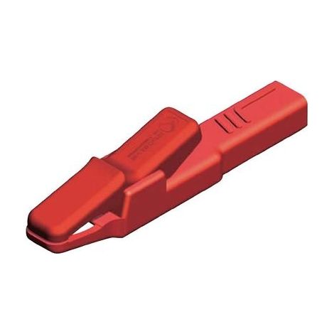 Pinza cocodrilo negra SKS Hirschmann 78,5 mm robusta