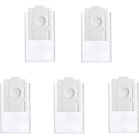 Lot de 5 sacs à poussière de rechange pour aspirateur Samsung Vca-rdb95 Jet Bot+ Jet Bot Ai+