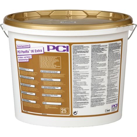 PCI Pavifix 1K Extra 25kg Pflasterfugenmörtel Natur-/Betonwerksteinbeläge grau