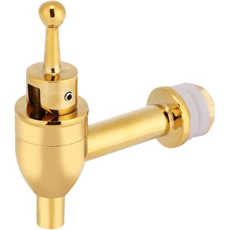Distributeur de robinet de cuivre robinet Distributeur d'eau de remplacement robinet pour tonneau à bière Vin Boisson Distributeur de boisson (1.2cm)