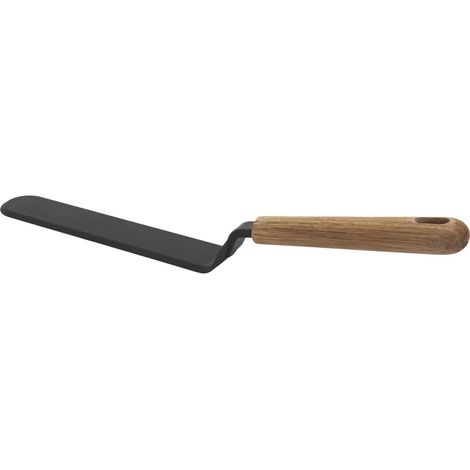 LILY COOK, KP0052, spatola in PBT con Manico in Legno, Ideale per cuocere al Forno, Resistente agli Urti e alle Alte Temperature, Design ergonomico, Misura Standard, Colori Assortiti (1/3)