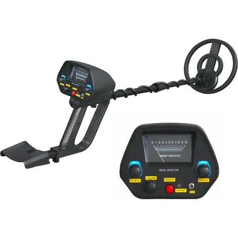 Détecteur de métaux pour Adultes Détecteur d'or Portable MD-4080 Recherche étanche Étanche Professionnelle améliorée de Plus Grande précision (Color : Zwart, Size : Small) (1/5)