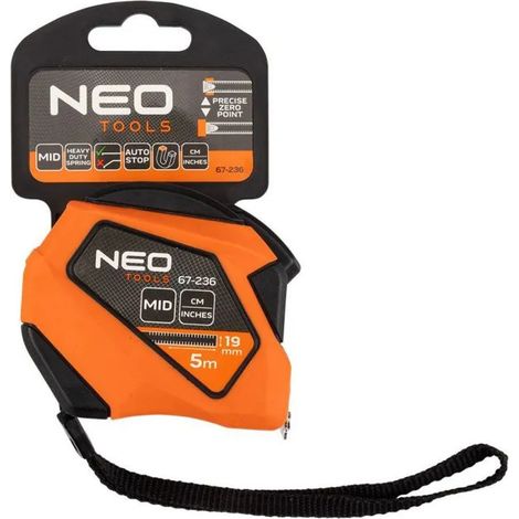 Mètre ruban neo 67-236 5 m auto-stop magnétique (1/2)