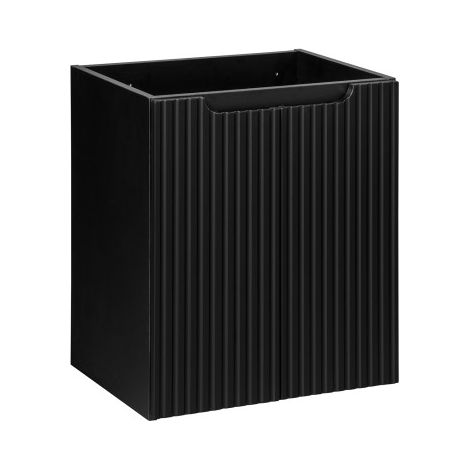 Meuble sous-vasque à portes 50 cm - H 57 x L 50 x P 39 cm - Astral Black - Livraison gratuite (1/5)