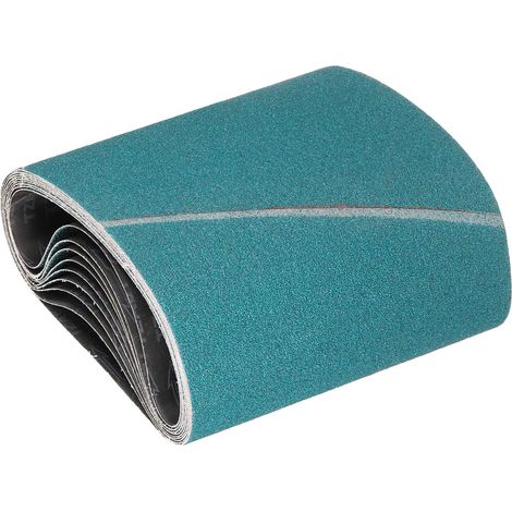 10 Courroies De Ponçage 11-7/8 x 31-1/2 Pouces Grain 40 Zircone Abrasif Pour Meuleuse À Bande Métal Bois Décapage Rouille (1/5)