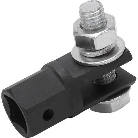 Adaptateur de cric à ciseaux haute résistance universel pour clé à chocs à entraînement 1/2 po pour voiture, camping-car ou remorque (1/5)