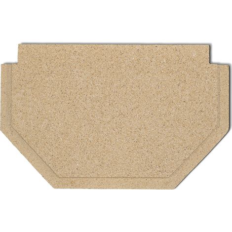 Déflecteur pour poêles à cheminée Baltrum de Justus - vermiculite - dimensions d'encastrement parfaitement adaptées (1/3)