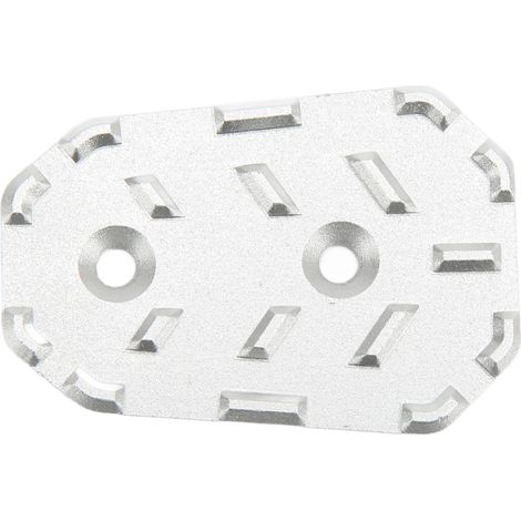 Bremspedalverlängerung, ausziehbares Bremspedal, CNC-gefrästes Aluminium, Ersatzteil für CB500X Motorrad (2017–2020), silber (1/5)