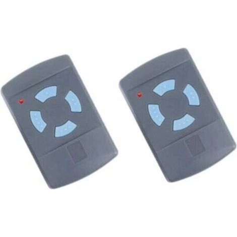 Télécommande de Garage Sdre HSM4 868 MHz avec 4 Boutons Couleur Bleue Remplacer Les émetteurs Hormann 868 MHz HS4 HSM2 HSP4 868 HS1 868 Tubauto HSM4 868 Tubauto HS4 868Fréquence, 2PACK TRIMEC (1/4)