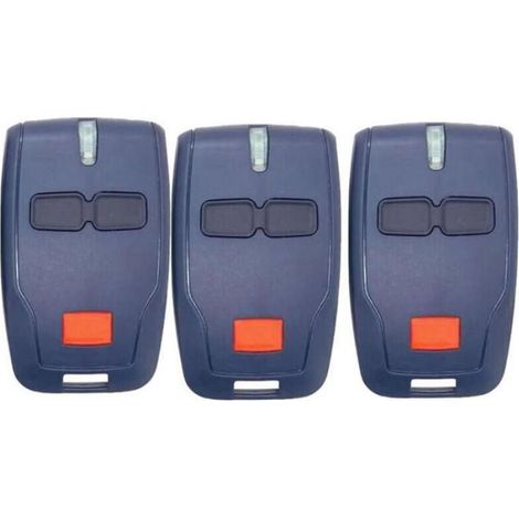 3 pcs Télécommande de porte de garage 433 MHz pour BFT Mitto 2 B RCB Rolling BFT Mitto 2 Kleio Ghibli TRC 2 (1/4)