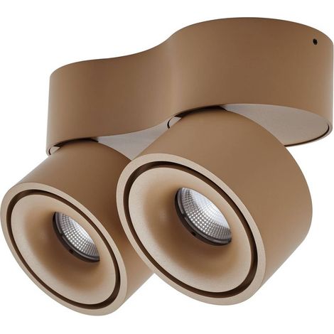 LED Ceiling Lightdimmable 'Rotari' made of Aluminium for Hallway