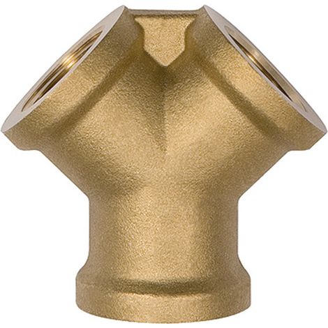 Riegler Verteiler 2-fach, MessingIG G1/2 (1/3)