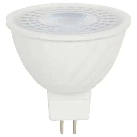 V-TAC Faretto LED GU5.3 (MR16) 6W 12V 110° Copertura Trasparente 3000K