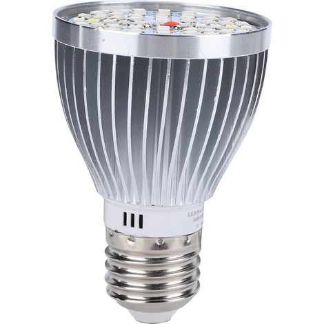 Eosnow 60 W 60 LED Vollspektrum-Pflanzen-Wachstumslicht-Lampe für Pflanzen, Hydrokultur, Blumenpflanzung, Anbau, 85–265 V