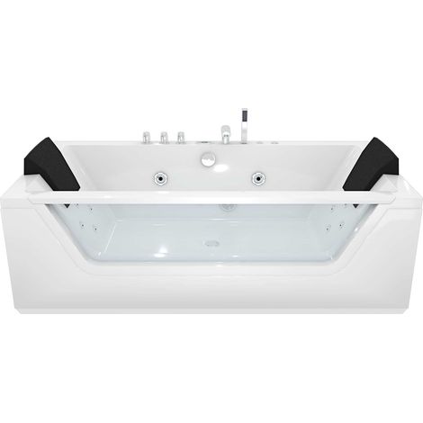 Whirlpool mit Reinigungsfunktion, Pool Badewanne Wanne AcquaVapore W83R-TH-B ohne +0.-€ (1/5)