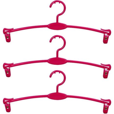 15 cintres pour sous-vêtements, étendoir en plastique, organiseur de soutiens-gorge et culottes, maison et magasin (1/5)