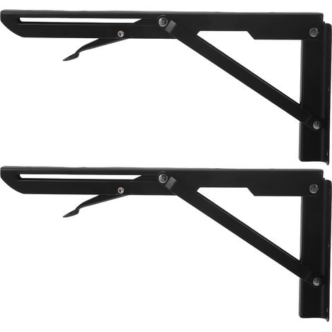 klappbare Metallregalhalterungen 12 Zoll 30 5 cm breite
