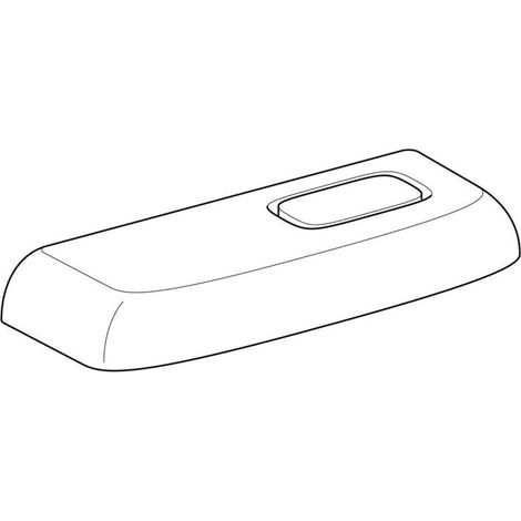 Tapa de plástico Geberit adecuada para tanque Renova Nr.1 blanco