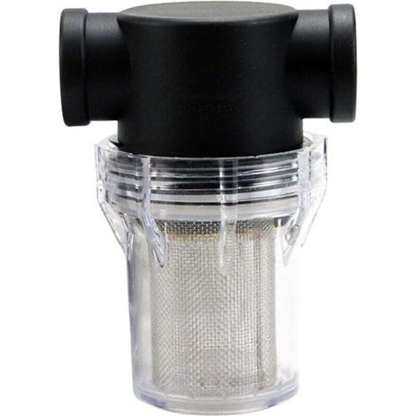 Garden pre-filter, stainless steel strainer, high-flow strainer, garden irrigation pump (1 inch to 80 mesh) (1/4)