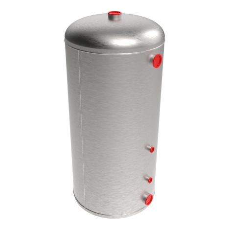 Vase d'expansion chauffage ouvert Tôle galvanisée cylindrique - 100L -Thermador (1/2)