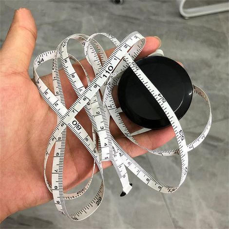 Mètre ruban 1.5m, règle télescopique automatique, ruban à mesurer pour couture (1/4)
