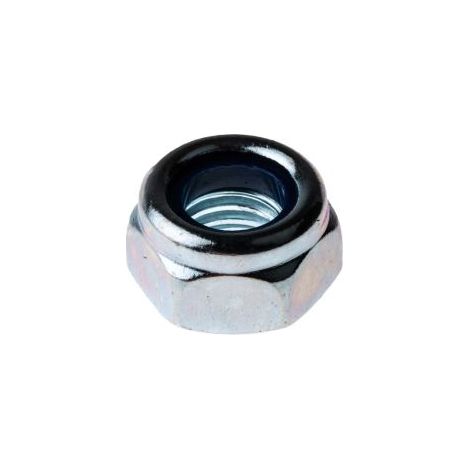 Écrou hexagonal M8 RS PRO, en Acier galvanisé brillant Zingué ( Prix pour Paquet de 200 )