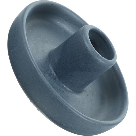 encens rond en céramique légère bleue au design moderne et (1/5)