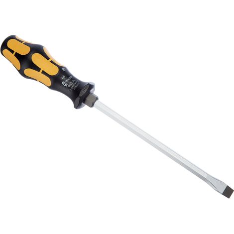 Wera 05018270001 Kraftform 932 - Cacciavite con punta a scalpello scanalata, 10 x 175 mm (1/3)