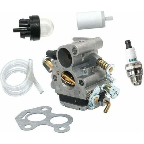 Carburatore per motoseghe Husqvarna H235 235e, H236 236e, H240 240e, CS2234, CS2234S, CS2238, CS2238S, McCulloch CS340, CS380, Craftsman 358381600, 577831101 e RedMax GZ380 (olio).