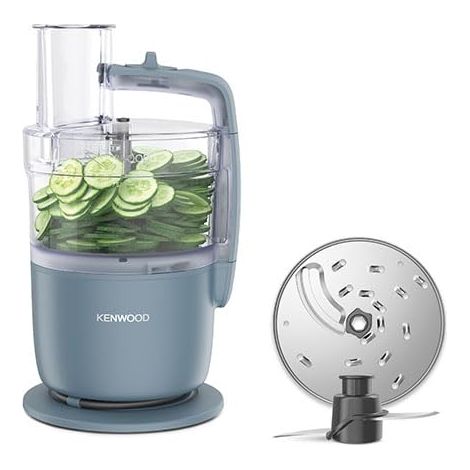 Robot multifonction KENWOOD FDP22.000GY - 1 vitesse + Pulse - 650W - Bol 1,3L + accessoires (1/5)
