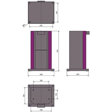 Optimum Maschinenunterbau GU 4 (1/2)