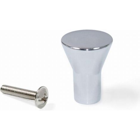 Poignée pour meuble D. 16 mm Zamak Chromé EMUCA 9292011 (1/2)