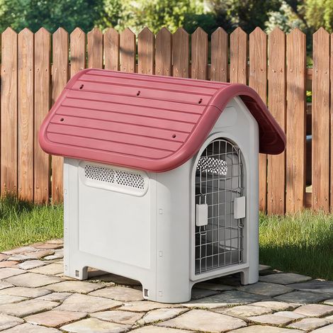 Cage de transport pour animaux rot Hellgrau 59 x 75 x 66 cm (1/5)