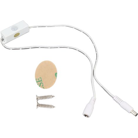 Interrupteur à détection de mouvement PIR Mini interrupteur infrarouge de détection de présence humaine pour lumière LED DC 5‑24V (1/5)