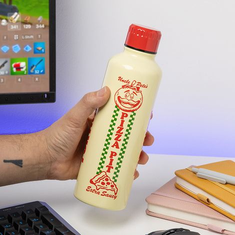 Botella de agua metálica de Paladone Fortnite