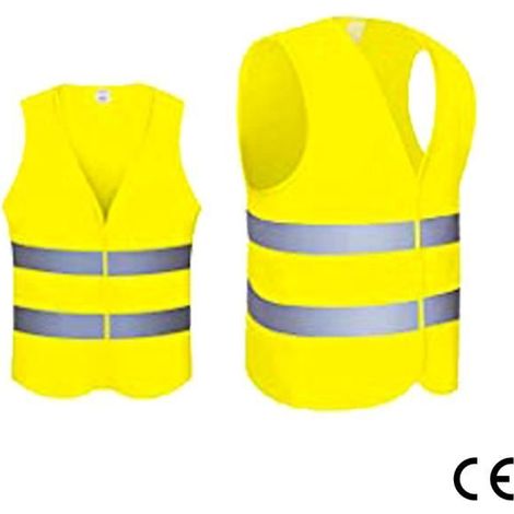 Gilet jaune de sécurité & de signalisation