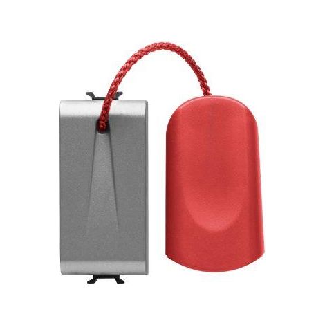 B-P 1M 1P NO 16A TIRAGE TITANE GEWISS GW14136
