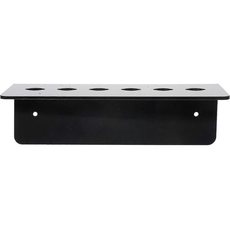 Acryl-Scherenhalter für Friseursalons, Mehrfach-Scherenhalter, Friseurscheren-Halterung-19.00X7.70X6.00CM-Black (1/4)