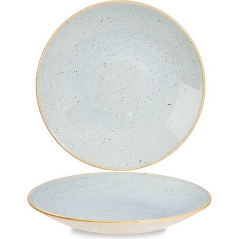 Assiette creuse profonde en céramique Duck Egg Stonecast 9 2/5" / 250 mm - Finedine (1/4)