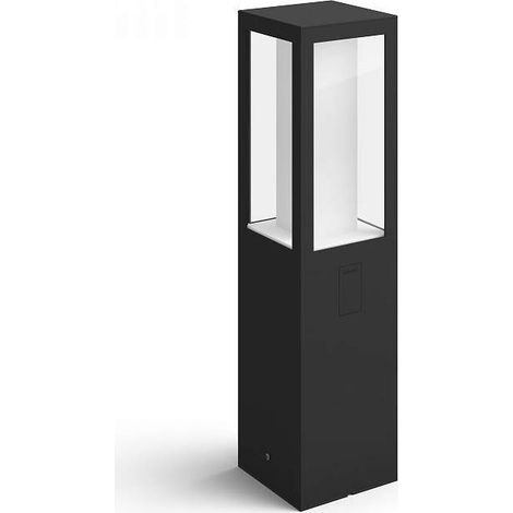Philips Hue White and Color Ambiance Impress, Lampada da Terra Smart da Esterno, Nero
