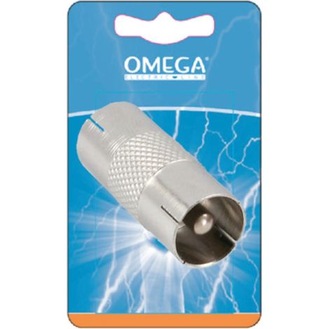ADATTATORE PER ANTENNA TV MASCHIO/FEMMINA
