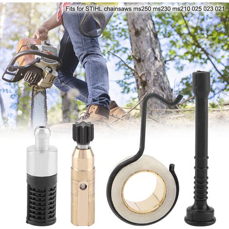 Ölpumpen-, Zahnrad- und Filtersatz für STIHL MS 250, MS 230, MS 210 Kettensägen (1/5)