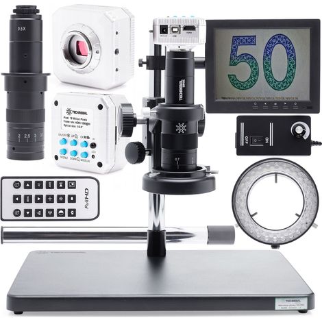 Microscope numérique 10A-T616 avec caméra 16 MP et écran 8 pouces (1/5)
