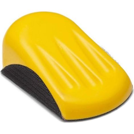 DBBEGK Bloc de ponçage Manuel en Mousse pour disques de ponçage Auto-agrippants de 125 mm - 80 x 125 mm (1/4)